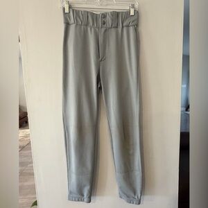 Dirty Mids Men's Classic Gray Tweeners Baseball Pants Joggers Size Medium
